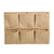 Treesprout - 6 Pocket Jute Wall Planter (Horizontal)