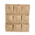 Juniperbush - 9 Pocket Jute Wall Planter