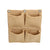 Acornspray - 4 Pocket Jute Wall Planter